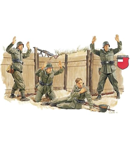 Amazon | プラッツ ドラゴン 1/35 WW2 ドイツ 陸軍歩兵 バトル・オブ